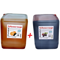 Shurup Konsantre Meyve Aromalı İçecek 2' Li Portakal + Karadut 5,7 kg 1+9 Shurup Konsantre Meyve Aromalı İçecek 2' Li Portakal + Karadut 5,7 kg 1+9